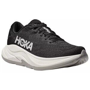 HOKA Rincon 4 Men’s Running Shoes Black White 1155130 Run Athletic Size 9.5
